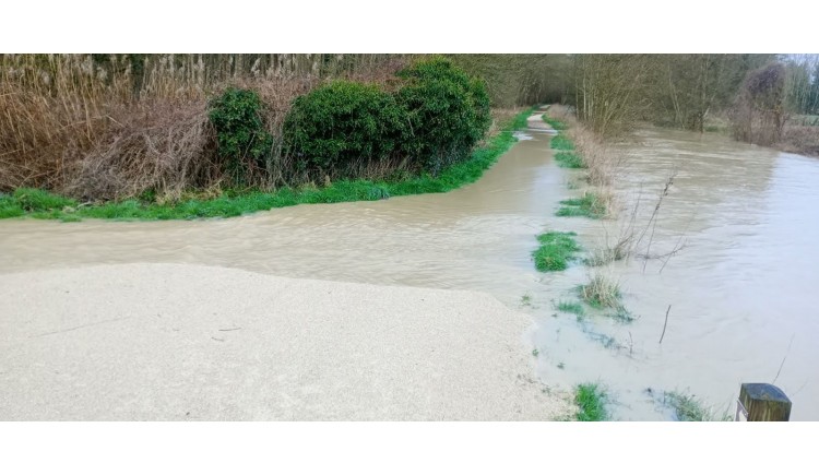 photo Réouverture des cheminements le long de la Drouette