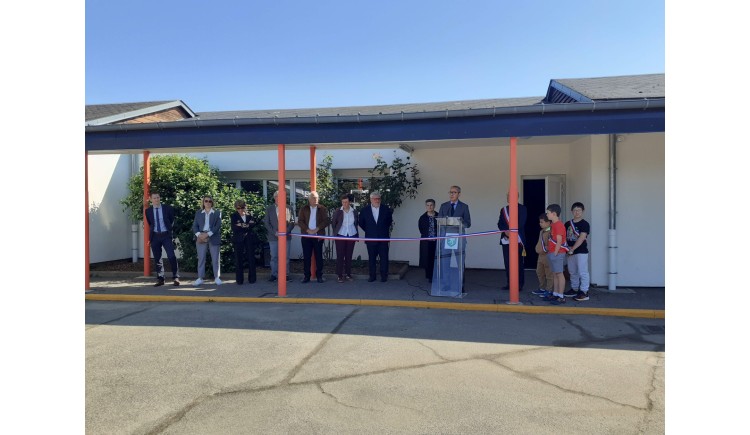 photo Inauguration des travaux du groupe scolaire Emmanuel Cheneau