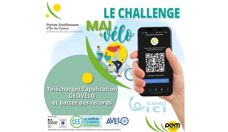 photo Le challenge mai en vélo
