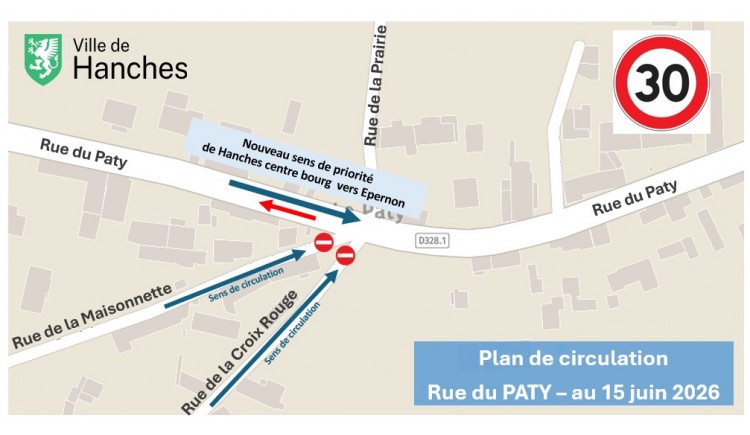 photo Nouveau plan de circulation _ rue du Paty