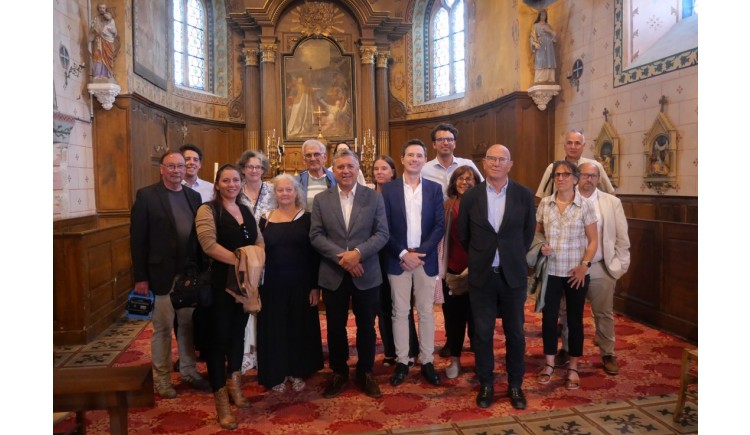 photo Rencontre avec Albéric de Montgolfier à l’église Saint-Germain de Hanches