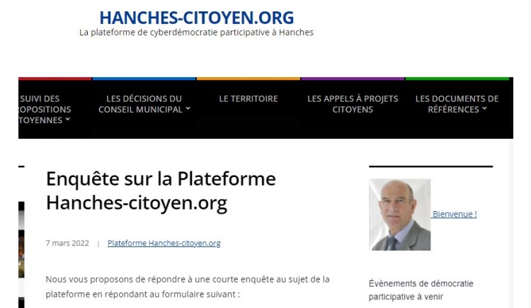 photo Enquête sur la Plateforme Hanches-citoyen.org