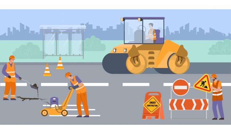 photo Travaux rue de Ouencé 