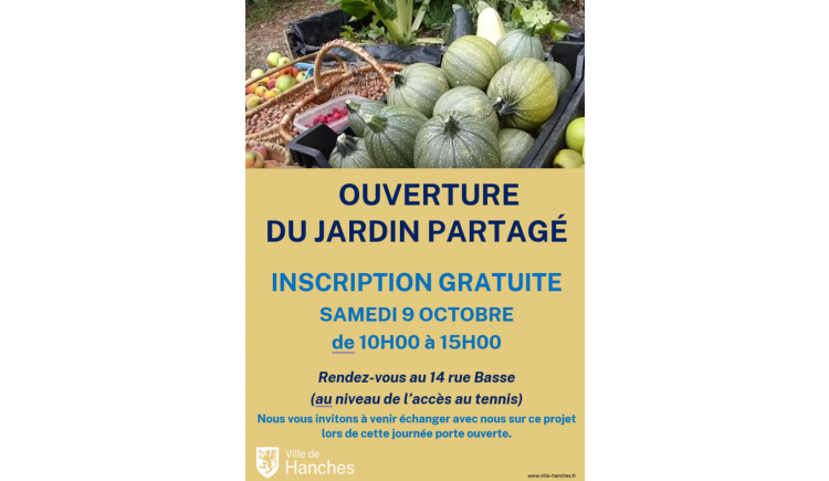 photo A la découverte du jardin partagé de Hanches 