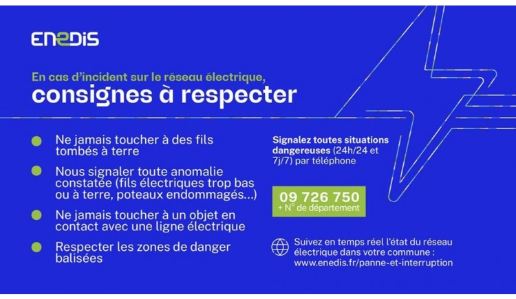 photo Info ENEDIS - Vigilance orage