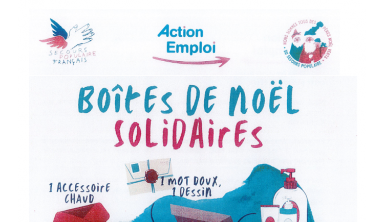 photo Action Emploi, aidez le père Noël Vert