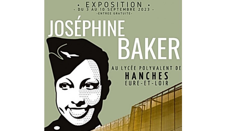 photo Exposition Joséphine Baker au Lycée de Hanches