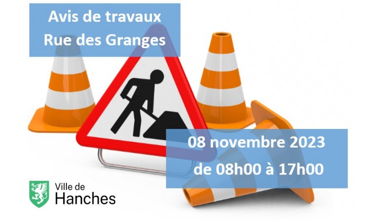 photo Travaux rue des Granges