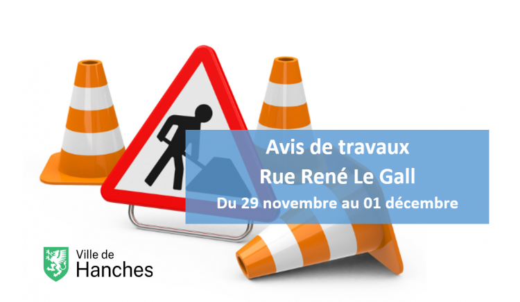 photo Travaux rue René Le Gall