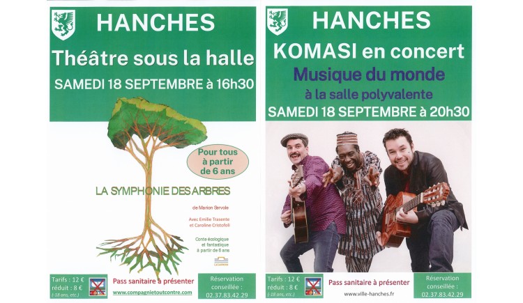 photo Evènements à Hanches le samedi 18 septembre