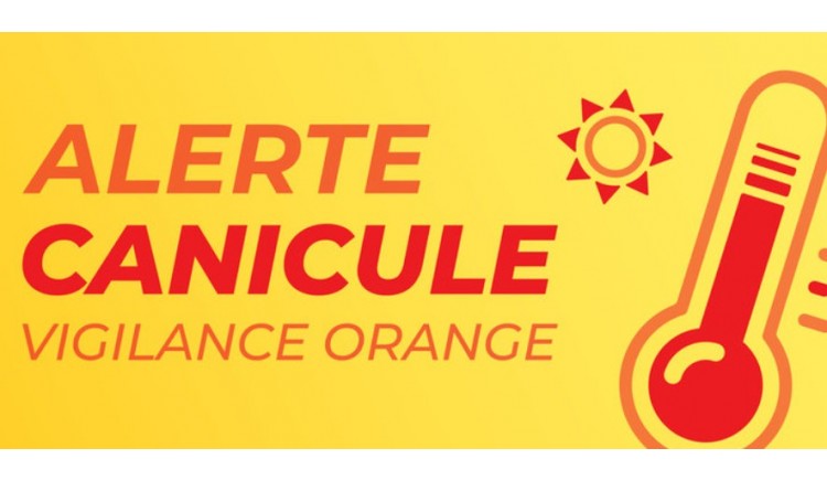 photo Passage en alerte météo orange canicule