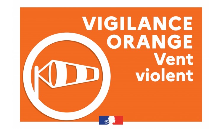 photo Vigilance ORANGE vents violents 