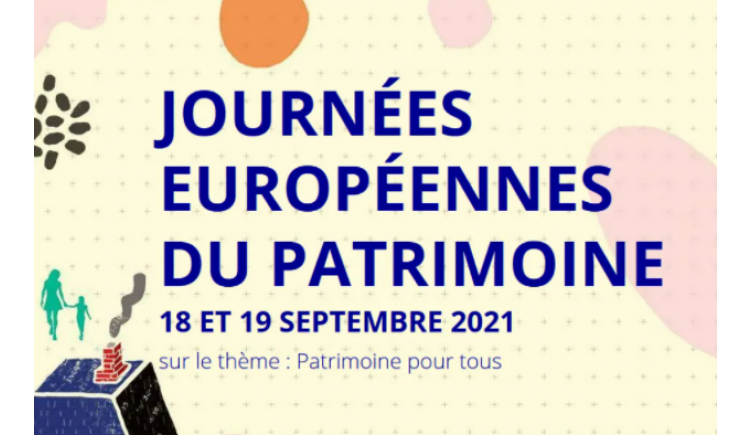 photo Journées Européennes du Patrimoine  -  les 18 et 19 septembre 2021