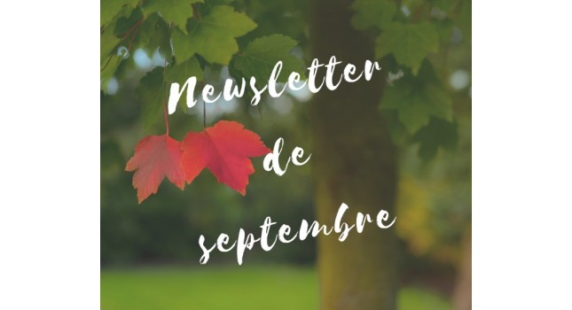 photo La newsletter du mois de septembre de l'office de Tourisme est disponible ....