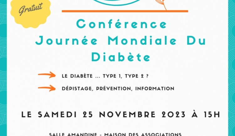 photo Conférence Journée Mondiale du Diabète