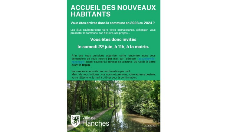 photo Accueil des nouveaux habitants