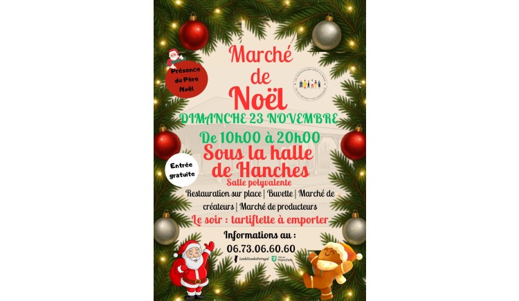 photo Marché de Noël - Les Dim'Hanches sous la halle 