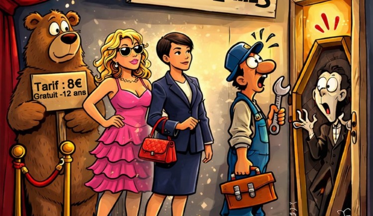 photo Pièce de théâtre avec les Z'hilares