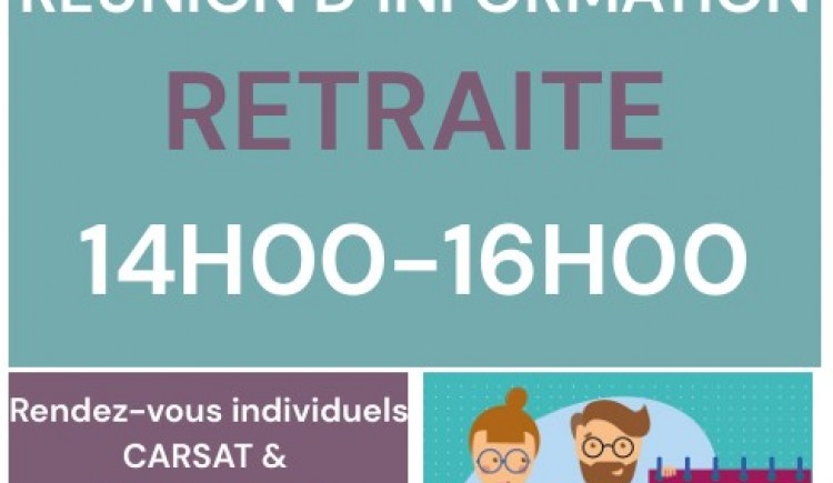 photo Réunion d'information retraite
