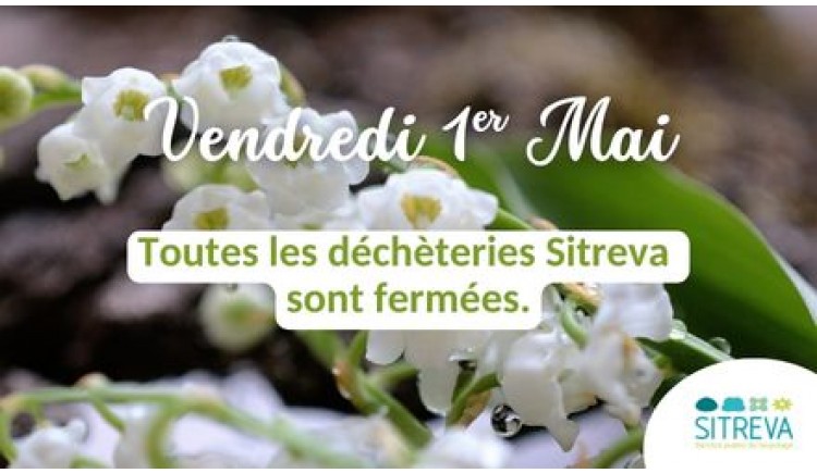 photo Fermeture des déchèteries le 1er mai
