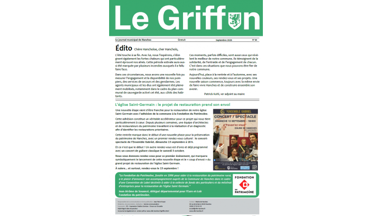photo Distribution du Griffon cette semaine