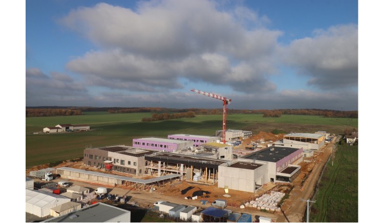 photo L'avancement du lycée Joséphine Baker au 2 décembre