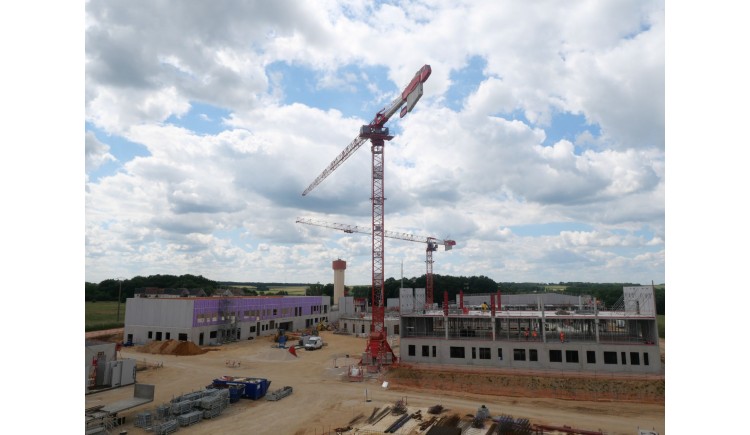 photo La visite du chantier du lycée Joséphine Baker ce 31 mai 2022