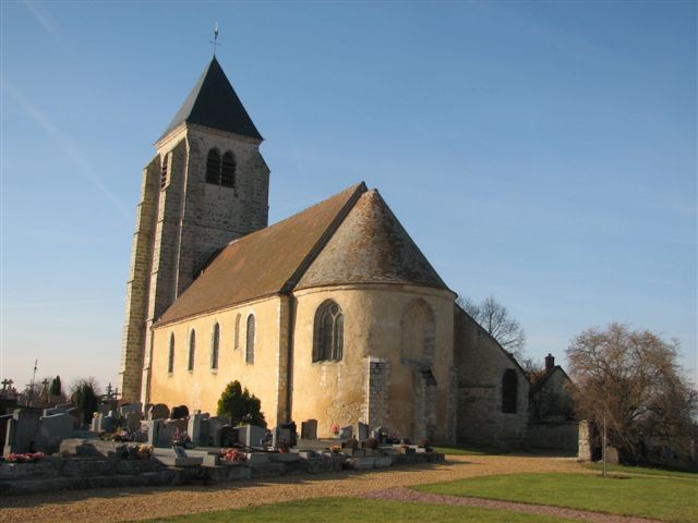 Eglise vue du columbarium