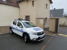 Véhicule de la de police municipale